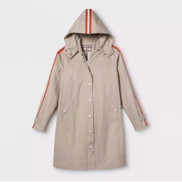 Hunter for Target Jackets & Blazers - Hunter for Target Women’s Hooded Trench Coat Khaki
